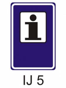IJ5 - informace - informativní dopravní značka